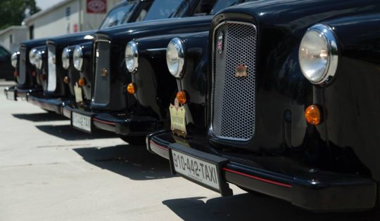Black FX4 Classic Taxi Fleet